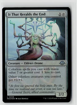 MTG Modern Horizons 3 It That Heralds The End Foil x1 NM Uncommon - Image 1