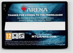 MTG Modern Horizons 3 Arena Code x1 Limit Five Codes Per Arena Account - Image 1