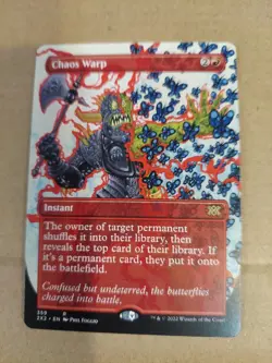 Chaos Warp (Borderless) Double Masters 2022 Regular - Image 1