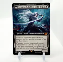 Final Fantasy MTG Sephiroth, Fabled Soldier (Extended Art) M 0451 - Image 1