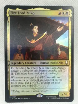 Fire Lord Zuko Avatar: The Last Airbender Foil - Image 1
