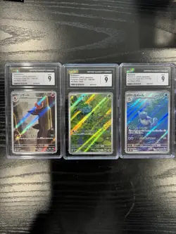 LOT Pokemon 151 Graded CGC 9 Japanese AR PSA 10 Charmeleon Bulbasaur Wartortle - Image 1