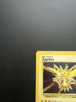 Pokemon Zapdos Base Set Holo Rare 16/102 - LP - Image 3
