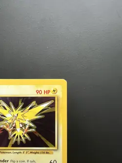 Pokemon Zapdos Base Set Holo Rare 16/102 - LP - Image 4