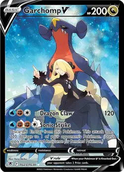 Garchomp V TG23/TG30 Swsh10: Astral Radiance Trainer Gallery Holo for sale online - Image 3