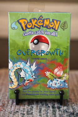 Overgrowth Theme Deck Pokemon Wizards of the Coast Factory SEALED 1999 Base set - Image 1