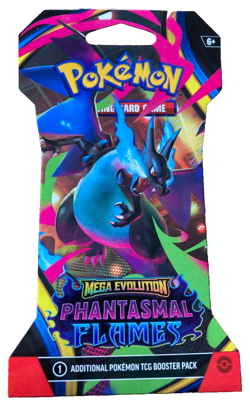Pokemon Phantasmal Flames Booster Pack - Random Art - Image 1