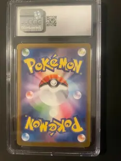 CGC 10 GEM MINT Japanese Pokemon 2025 VICTINI 271/SV-P BLACK & WHITE FLARE PROMO - Image 2