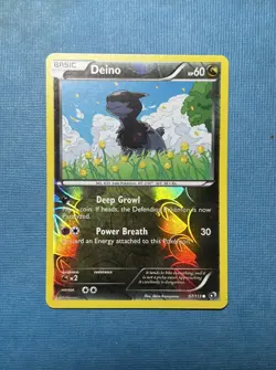 Deino 97/113 Legendary Treasures Reverse Holo - Pokemon Near Mint Nice Condition - Image 1
