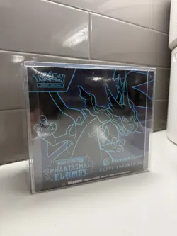 Phantasmal Flames Pokemon Center Elite Trainer Box Sealed W/ Plastic Protector - Image 1