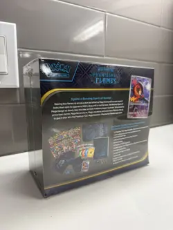 Phantasmal Flames Pokemon Center Elite Trainer Box Sealed W/ Plastic Protector - Image 4