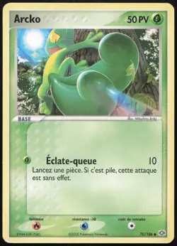 Carte Pokemon Arcko 70/106 Emeraude Francais - Image 1