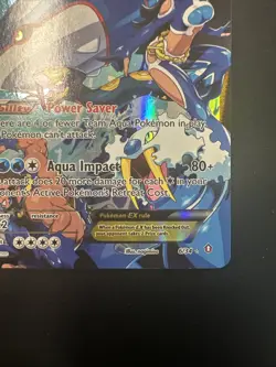 2015 POKEMON XY DOUBLE CRISIS #6 FULL ART/TEAM AQUA'S KYOGRE EX C - Image 5
