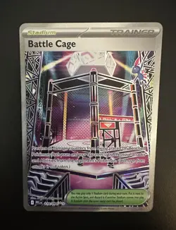 Battle Cage Full Art 116/094 Phantasmal Flames Pokemon TCG NM - Image 1