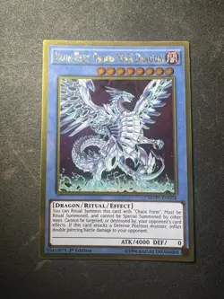 Yu-Gi-Oh! Blue-Eyes Chaos MAX Dragon MVP1-ENG04 Gold Rare 1st Edition NM - Image 1