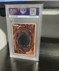 PSA 9 MINT Yu-Gi-Oh Red Eyes Black Dragon, Ghost Rare 1st Edition GFP2-EN176 - Image 2