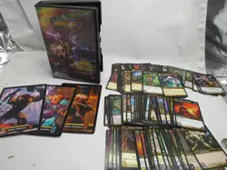 World of Warcraft TCG Through the Dark Portal Starter Deck + Cards Lot 125 Used - Image 1