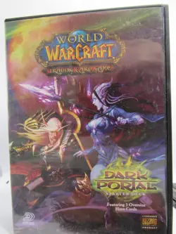 World of Warcraft TCG Through the Dark Portal Starter Deck + Cards Lot 125 Used - Image 3