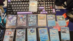 Lot of 13 SEALED Pokemon Cards Special Edition Winter Snow-flake Stamped #RW17 - Image 1
