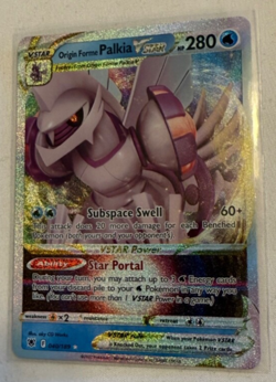Origin Forme Palkia VSTAR 040/189 Foil 2022 Rare Pokemon Card - Image 2