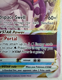 Origin Forme Palkia VSTAR 040/189 Foil 2022 Rare Pokemon Card - Image 4