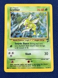 Pokemon Trading Card Game Classic Scyther #006/034 NM - Exact Card Shown * PPC - Image 1