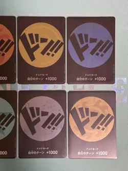 ONE PIECE Card Game DON !! Card Storage X Don Straw Hat Pirates set of 10 - Image 3