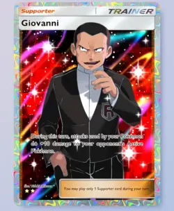 [FAST] Giovanni ?? English Card [Supporter TRAINER] - Pokemon TCG Pocket - Trade - Image 1