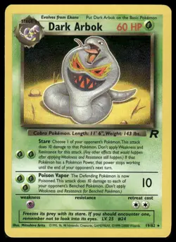 Pokemon WOTC Team Rocket Non Holo #18-82 Moderate And Heavy Play Pick Your Card - Image 4