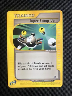 151/165 Super Scoop Up Expedition Base Set Pokemon Card Near Mint WOTC - Image 1