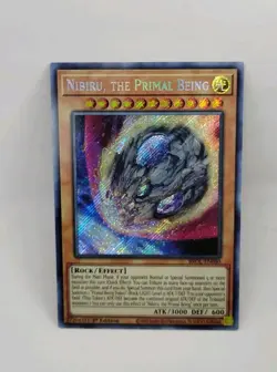 YU-GI-OH! Nibiru, the Primal Being. BROL-EN080. 1st Edition Secret Rare Card - Image 2