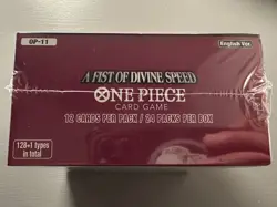One Piece Card Game - OP11 A Fist of Divine Speed - Booster Box - English Sealed - Image 3