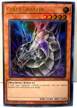 Yugioh Cyber Dragon BLC1-EN021 Ultra Rare 1st Edition Card - Image 1