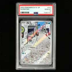 PSA GEM MT 10 2023 Pokemon PTCG JPN. sv1V AR Card 082/078 Slowpoke - Image 2