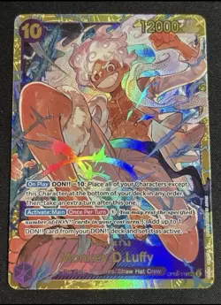 Monkey.D.Luffy OP05-119 SEC - One Piece TCG - Jp Card Near-Mint Secret Rare - Image 1