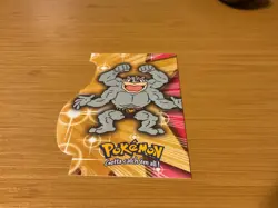 NEW 2000 TOPPS POKEMON DIE CUT CARD #68 EV012 OF 12 "MACHAMP" - Image 1