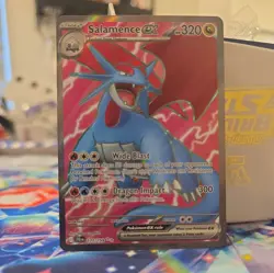 Salamence EX 177/159 Journey Together Ultra Rare NM pokemon card - Image 1