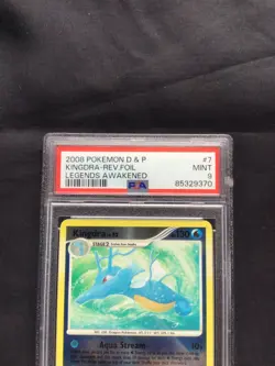 Pokemon Cards: Legends Awakened Reverse Holo: Kingdra 7/146 PSA 9 - Image 3