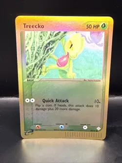 Pokemon Card - Treecko Dragon 80/97 Common Reverse Holo - Image 1