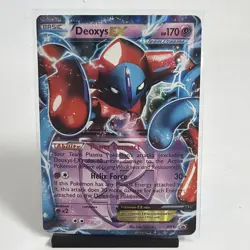 Deoxys EX Team Plasma BW82 Holo Black White Black Star Promo Pokemon TCG Card NM - Image 1