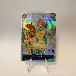 Rebecca Custom Manga Rare - One Piece Card Game Japanisch - Waifu Card - Image 1