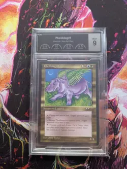 MTG Phelddagrif Alliances PCG 9 Mint (10 sub grades!) 2 - Image 1