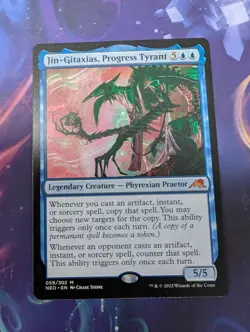 Jin-Gitaxias, Progress Tyrant Kamigawa: Neon Dynasty Regular - Image 1