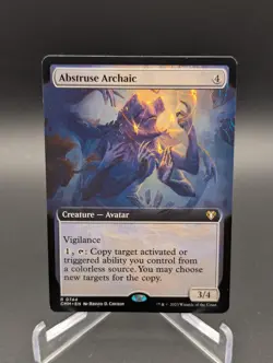 Abstruse Archaic (Extended Art) Commander Masters Regular - Image 1