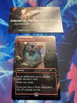 Tormenting Voice Confetti Foil Furby: The Gathering - Image 1