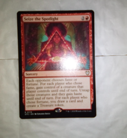 Magic the Gathering Seize the Spotlight MTG - Image 1