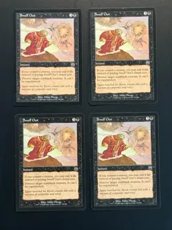 MTG - Snuff Out- Mercadian Masques - Play Set of 4 - NM (Magic: The Gathering) - Image 1
