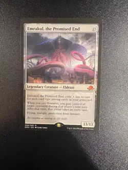 Emrakul, the Promised End Eldritch Moon Miscut Alignment Dot Visible - Image 1