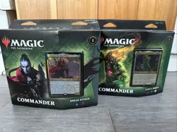 MTG Zendikar Rising - Commander Deck Set of 2 (Sneak Attack and Land's Wrath) - Image 1