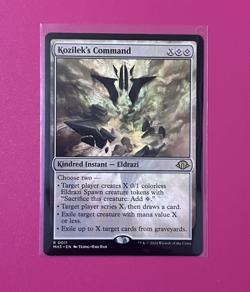 **Kozilek's Command** -Modern Horizons 3 (MH3) R #11- Near Mint - Regular Rare - - Image 1